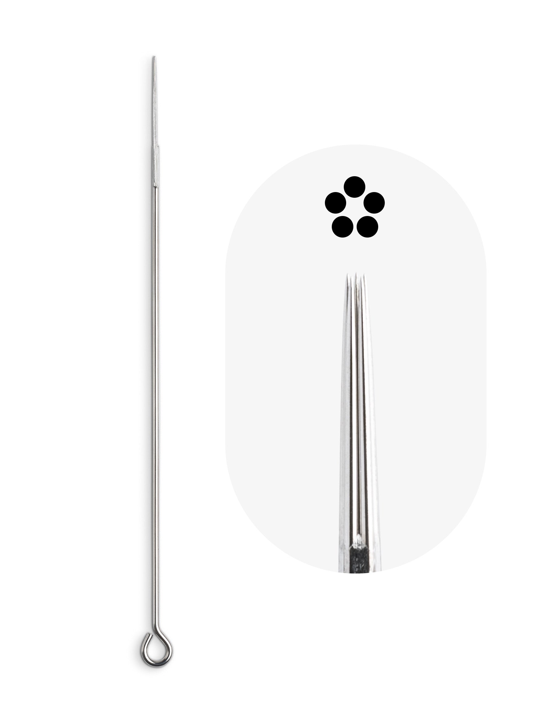 Phi Handpoke Tattoo Needles – 50 stk.