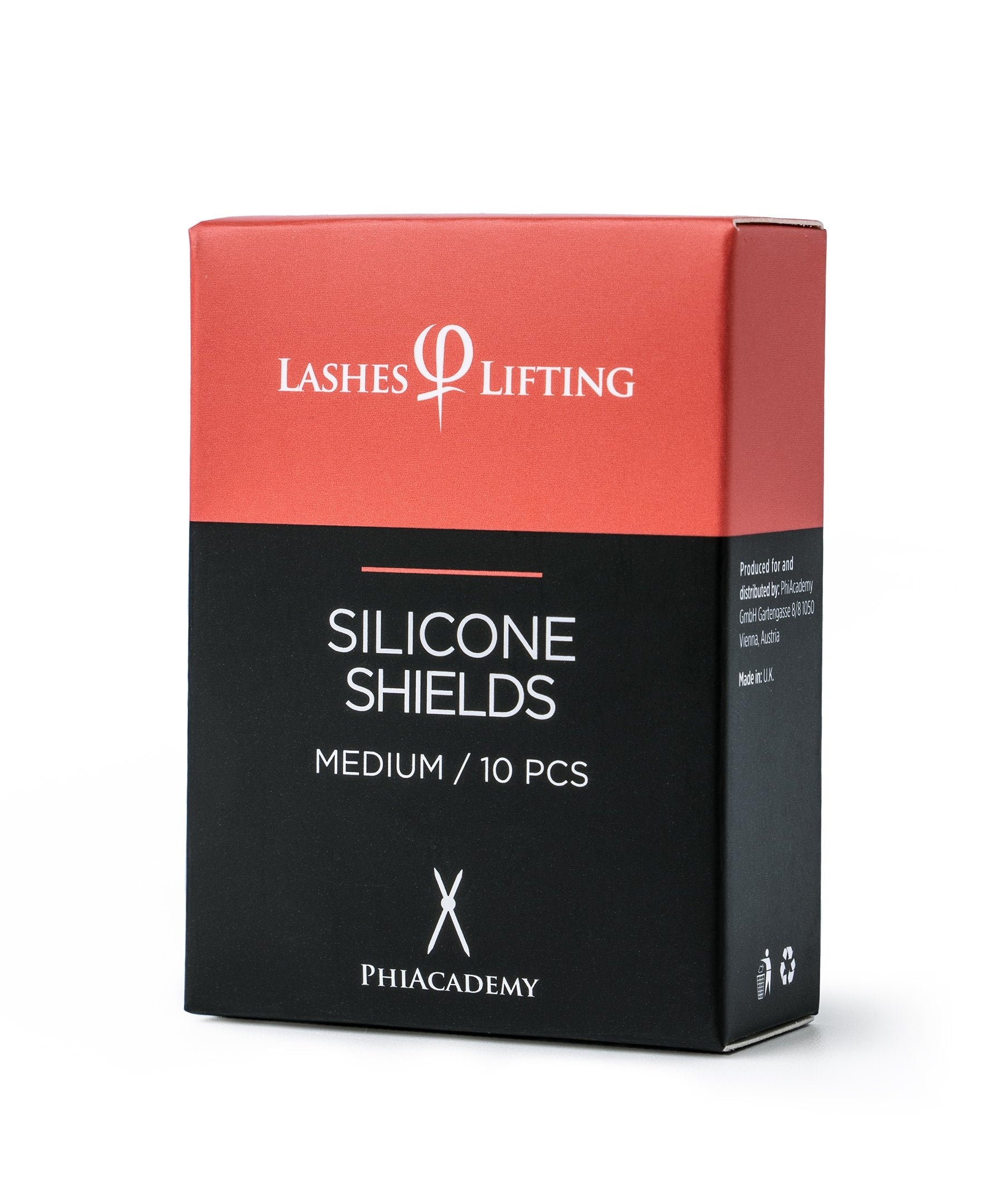 PhiLashes Lifting Silicone Shields Hvite – 10 stk.