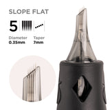 Phi Black Cartridge 0.35 5SF, 7mm taper - 10pcs