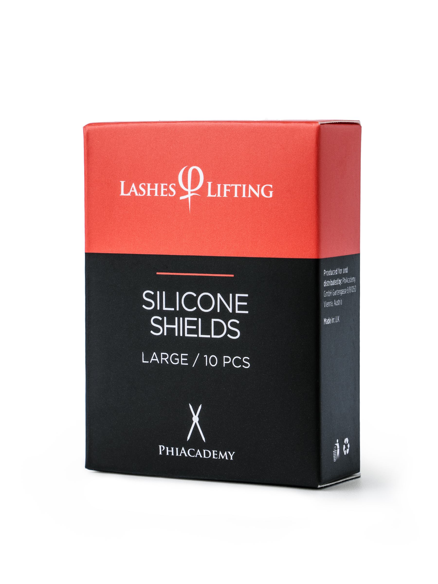 PhiLashes Lifting Silicone Shields Hvite – 10 stk.