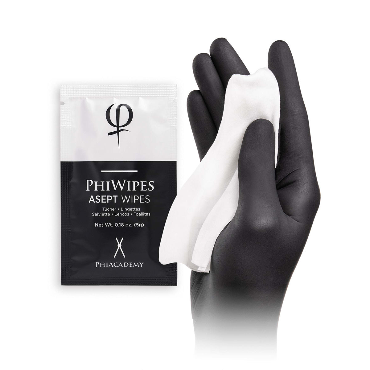 PhiWipes Asept Wipes – 50 stk.