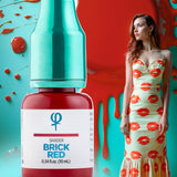 Brick Red PMU Mix Shader Pigment 10ml