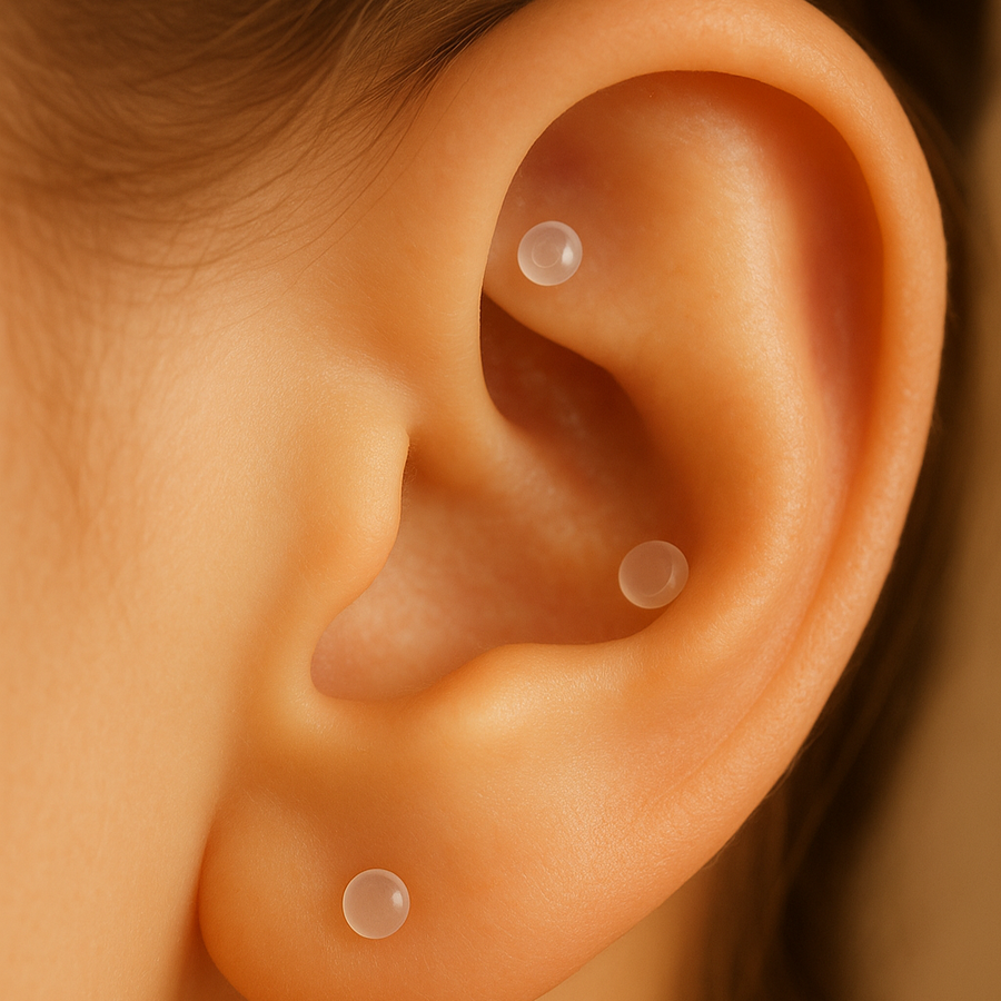 Piercing Bio-Plast Retainers for MR, Røntgen, Operasjoner osv.