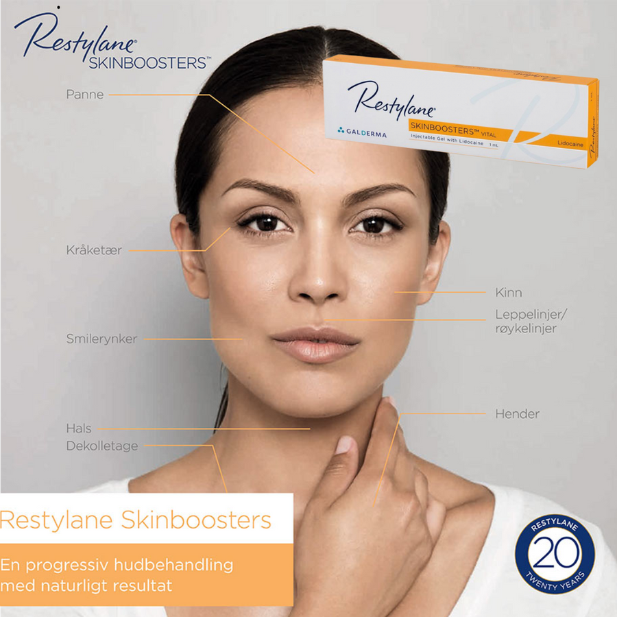 Restylane Vital/Vital Light (1ml) skinbooster