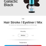 Galactic Black PMU Mix Shader Pigment 10ml