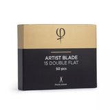 PhiBrows 15-Double-Flat Shading Blades 50pcs