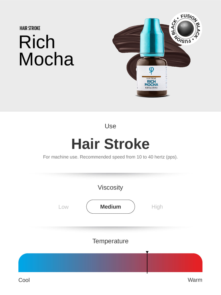 Rich Mocha PMU Hair Stroke Pigment 10ml