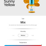 Sunny Yellow PMU Mix Shader Pigment 10ml