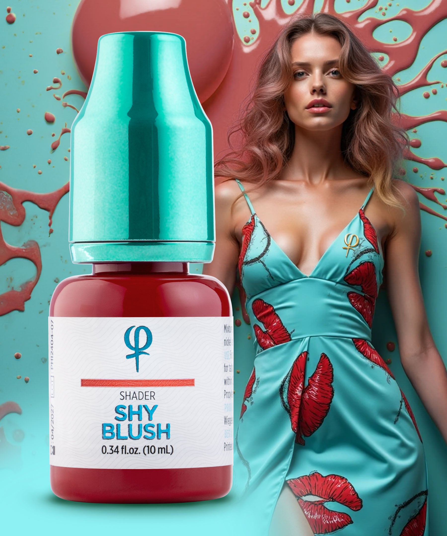 Shy Blush PMU Lip Shader Pigment 10ml
