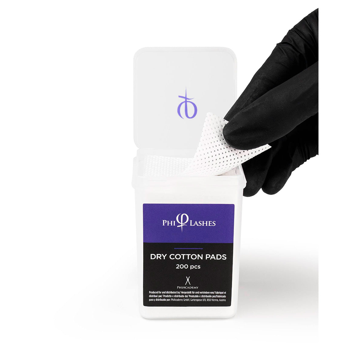 PhiLashes Dry Cotton Pads – 200 stk.