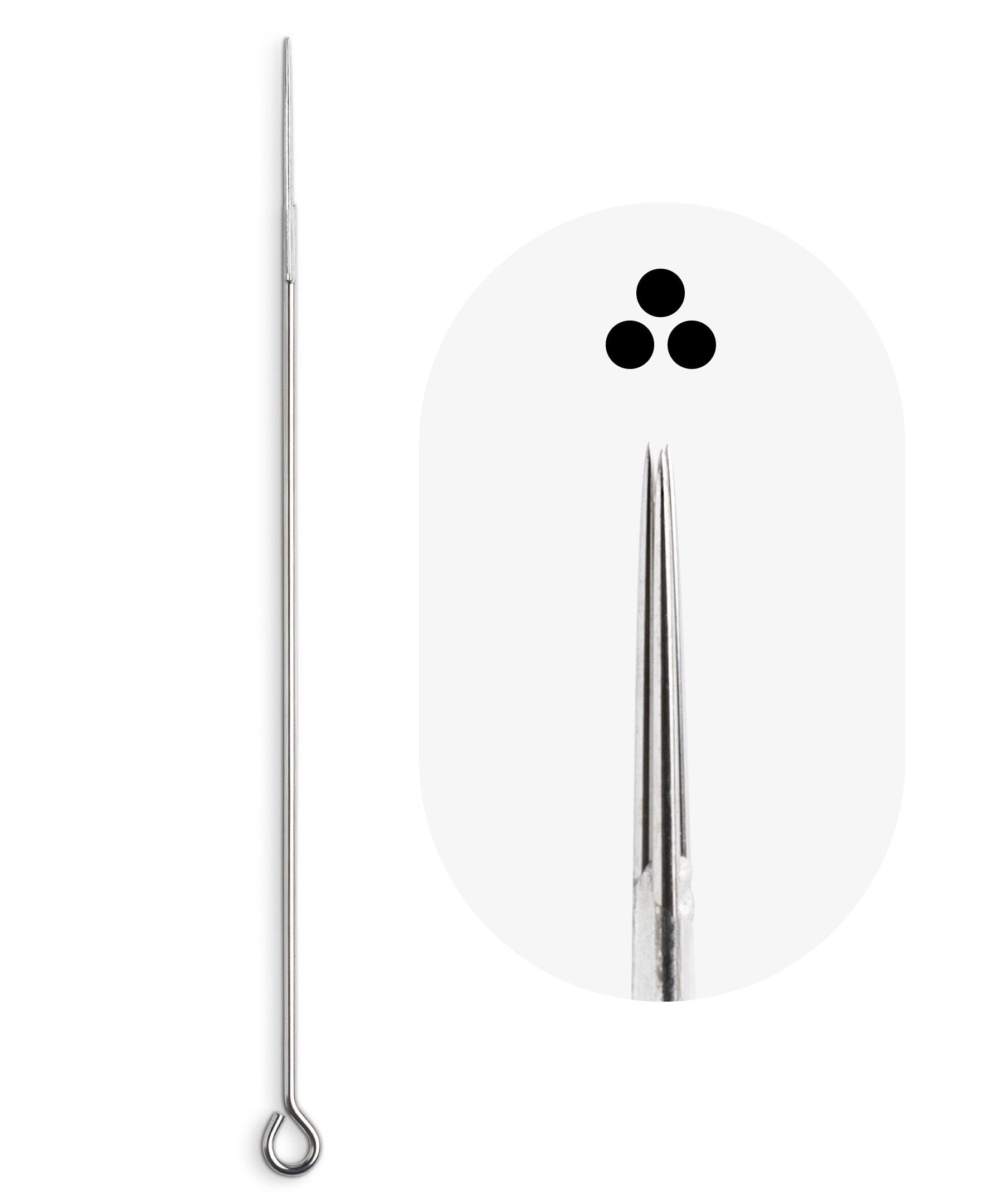 Phi Handpoke Tattoo Needles – 50 stk.
