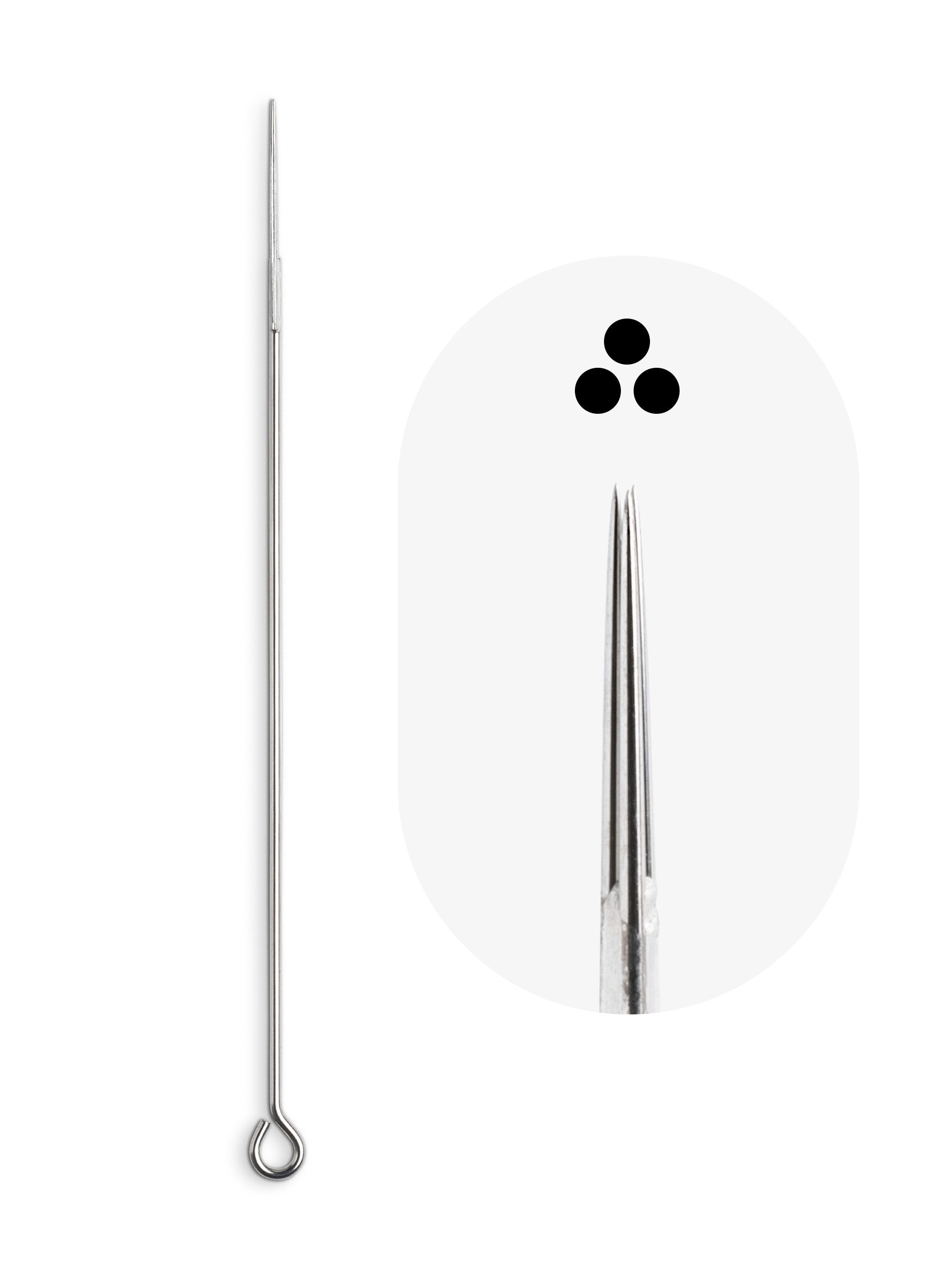 Phi Handpoke Tattoo Needles – 50 stk.