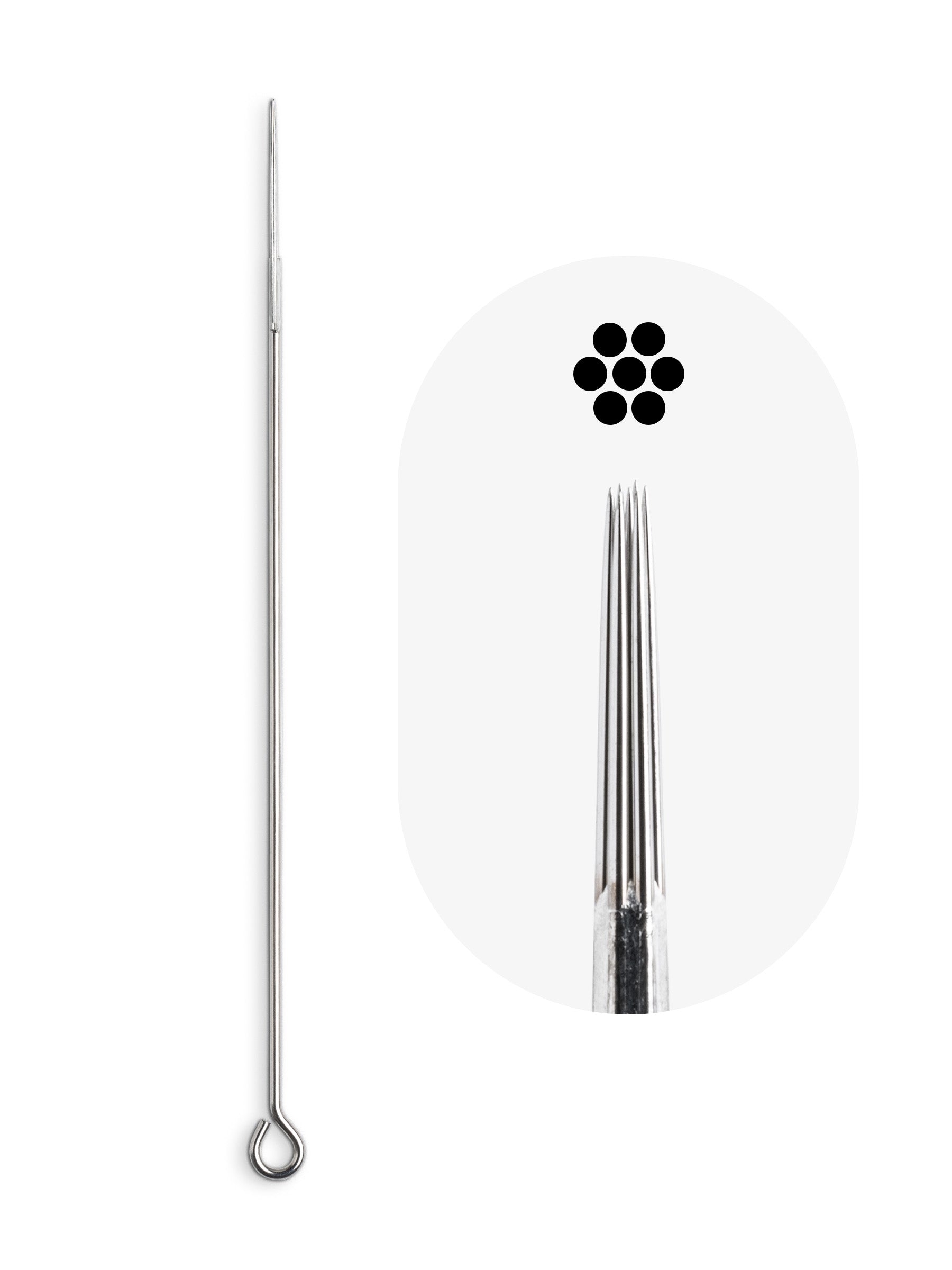 Phi Handpoke Tattoo Needles – 50 stk.
