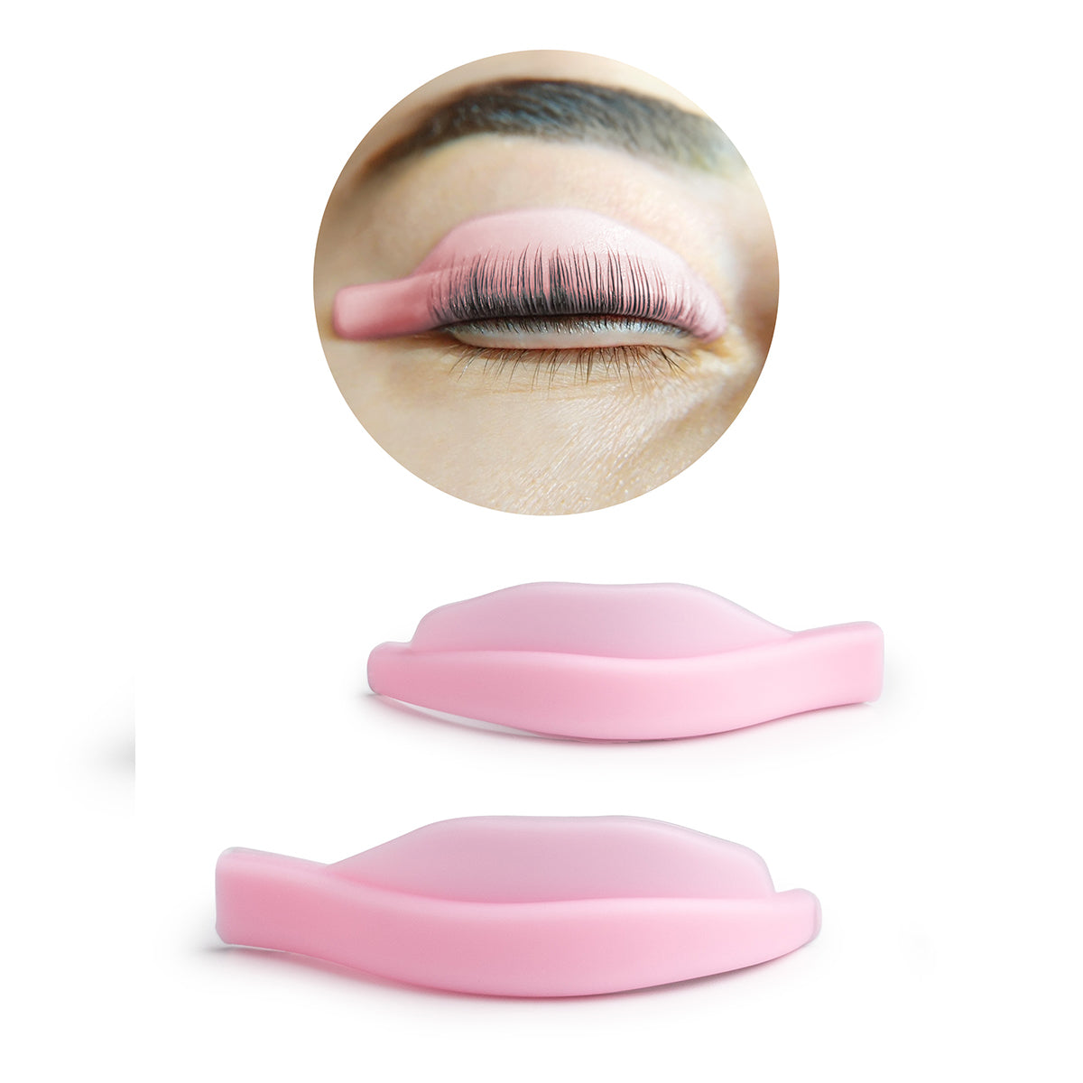 PhiLashes Lifting Silicone Shields Rosa – 5 par