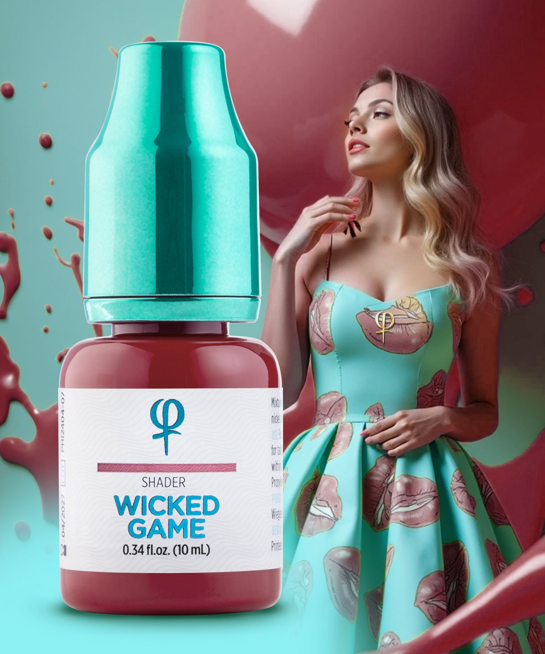 Wicked Game PMU Lip Shader Pigment 10ml