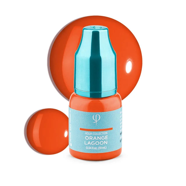 Phi PMU Aqua Mix Pigment Orange Lagoon 10 ml