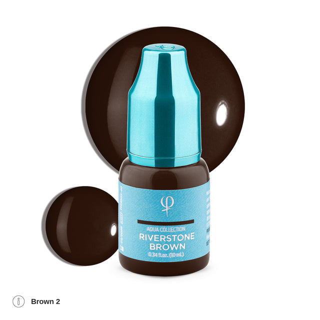 Phi PMU Aqua Pigment Riverstone Brown 10 ml