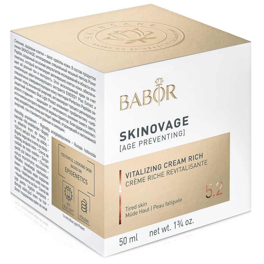 Babor Skinovage Vitalizing Cream Rich - Sacha Hudpleie