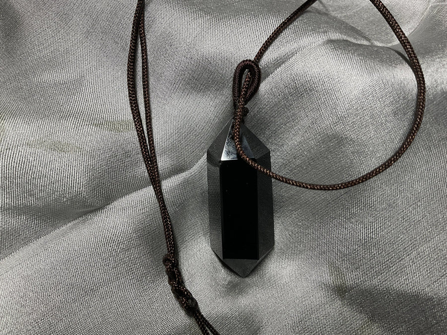 Obsidian Pendel 4-5 cm - Sacha Hudpleie