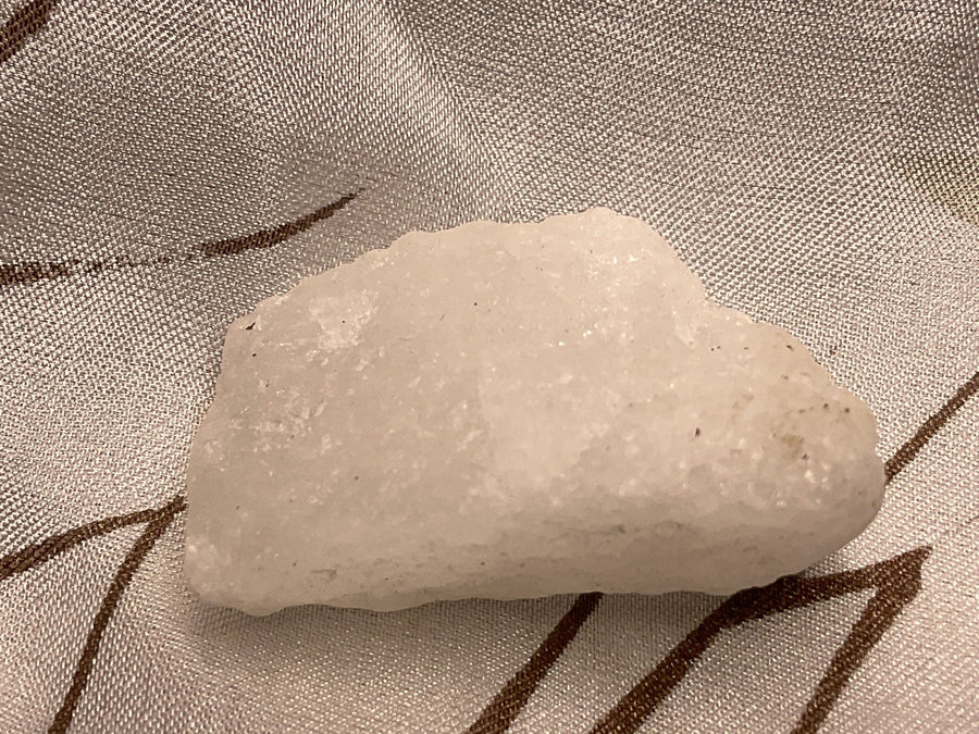 Salt Krystall Hvit Naturlig ca 3cm - Sacha Hudpleie